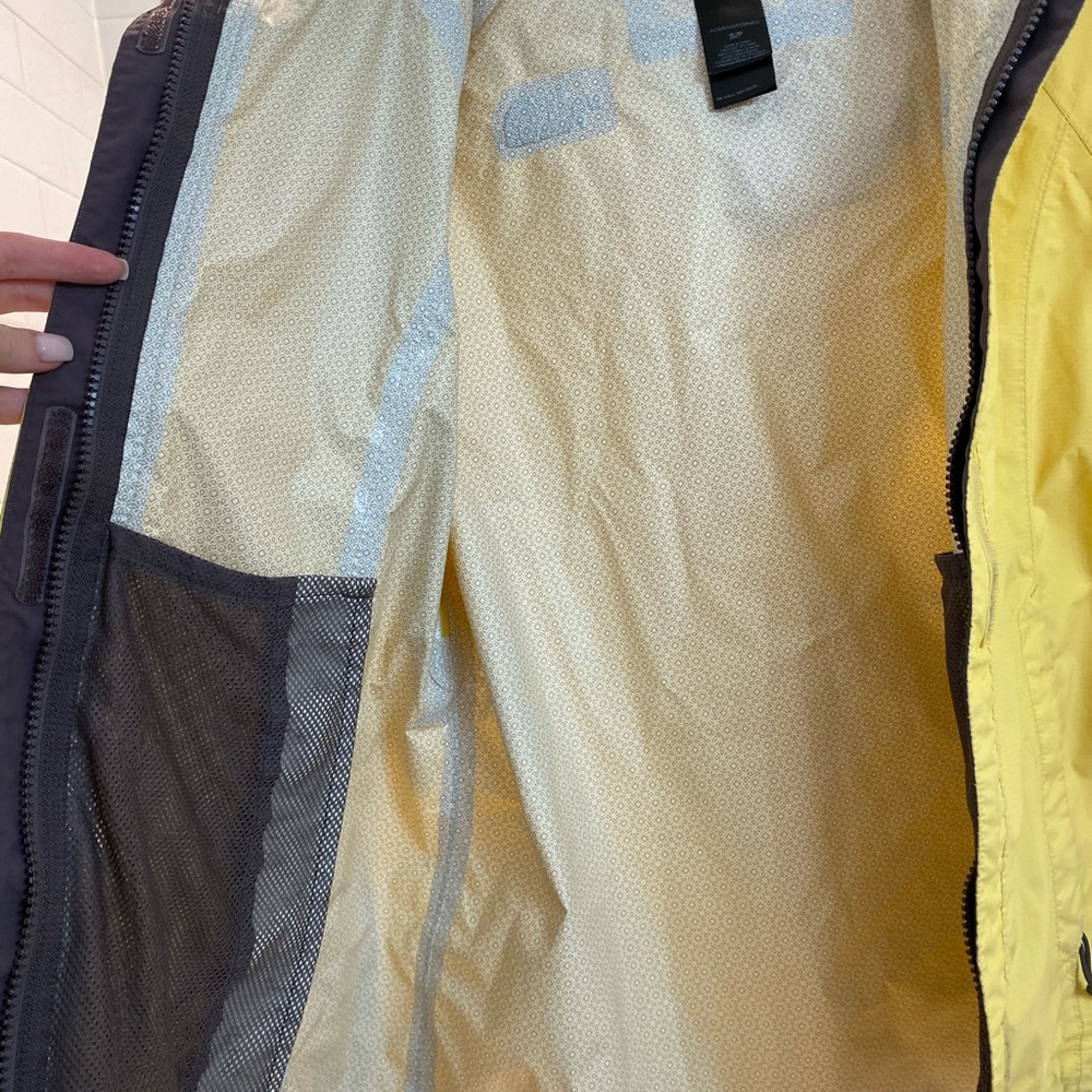 Yellow North Face Rain Jacket - image 4